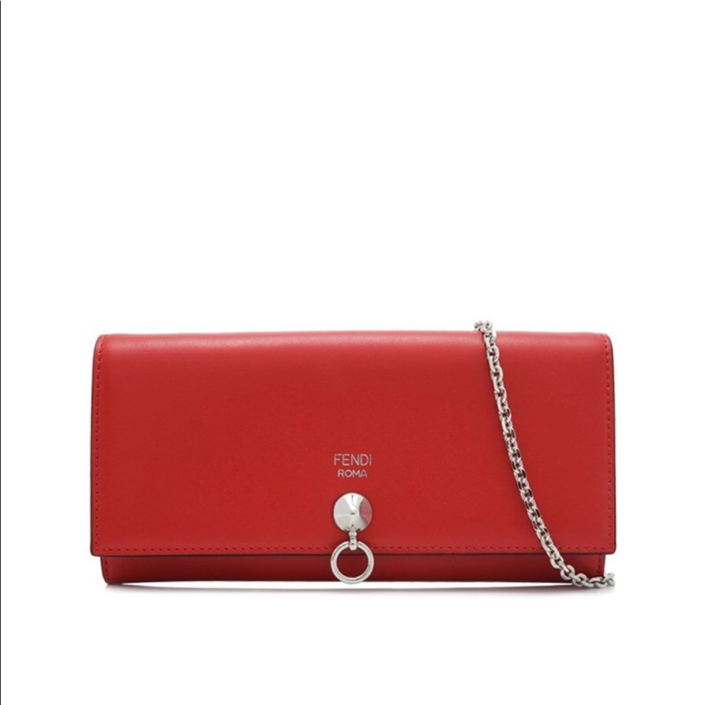fendi wallet on chain red【0314ship】